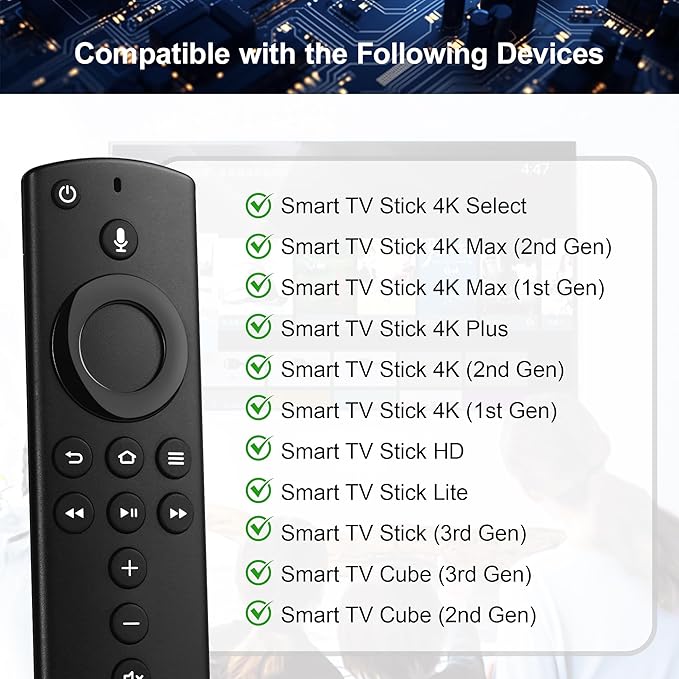 Replacement Voice Remote Control Fit - Image 2