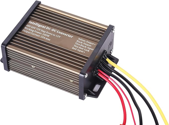 Pro Chaser DC-DC 72V 60V 48V Volt Voltage to 12V Step Down Voltage Reducer by Pro+Chaser