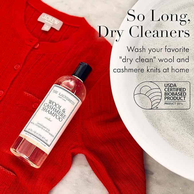 The Laundress Wool & Cashmere Shampoo, 31 Loads, Concentrated Liquid Laundry - Image 2