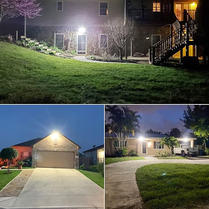SANSI 55W 7000LM Motion Sensor Outdoor Security Lights, Super Bright 5000K Dusk - Image 5
