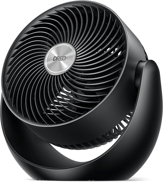 Dreo Fan for Bedroom, Table Air Circulator for Whole Room, 11 Inch, 40ft Strong by DREO