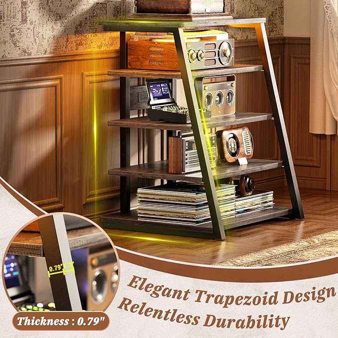 Armocity 5-Tier AV Media Stand - Image 7