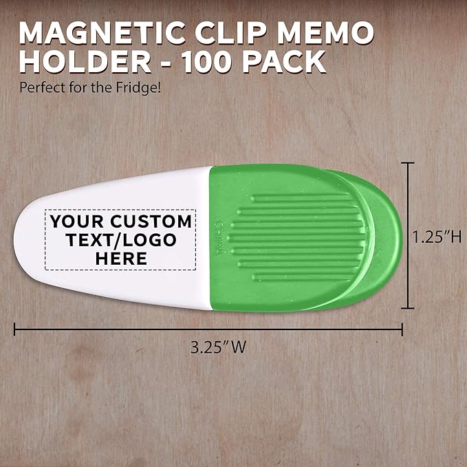 100 Magnetic Memo Holders Set - Image 5