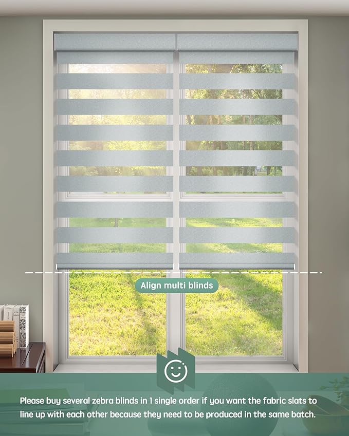 Yoolax Motorized Zebra Blinds Compatible - Image 6