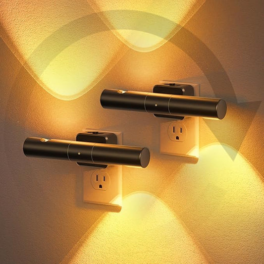 JandCase LED Night Light, Modern Night Lights Plug into Wall, 0-100LM by JandCase