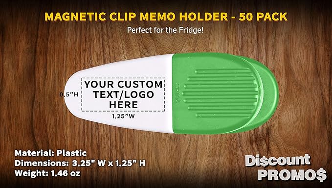 50 Magnetic Memo Holders Set - Image 4