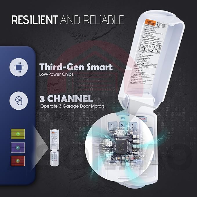Genie Garage Door Opener Keypad GK-R, Wireless Keyless - Image 5