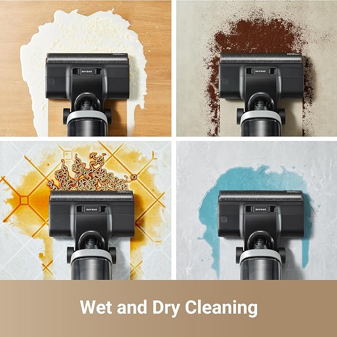 dreame H14 Cordless Vacuum Mop, 180° Lie-Flat Wet Dry Vacuum cleaner, 140°F - Image 7