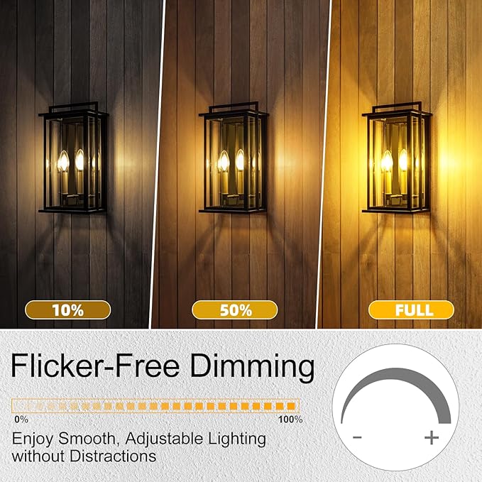 GvvooHome LED Candelabra Light Bulbs 40 watt Equivalent, Dimmable E12 LED Bulb - Image 4