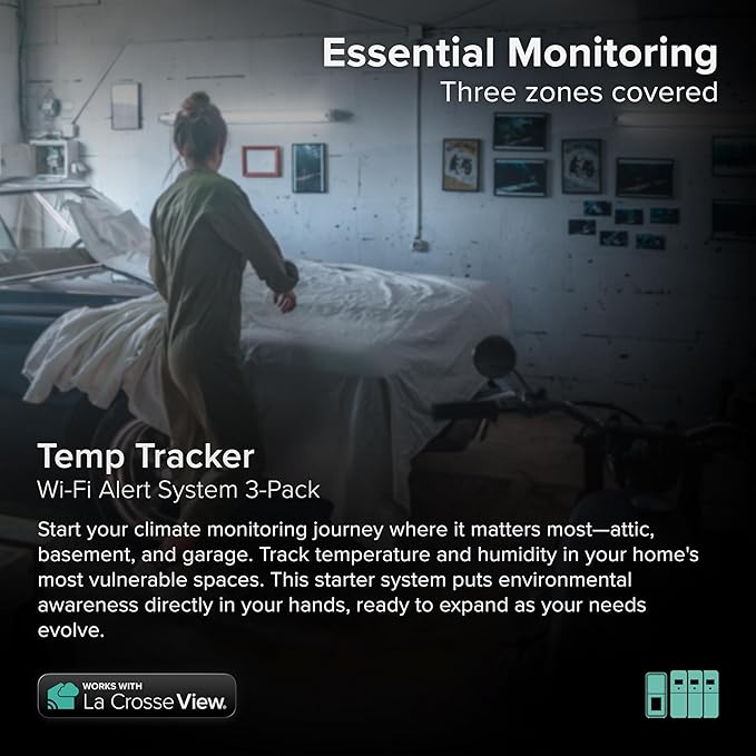 Temp Tracker Wi-Fi Alert System 3 Pack - Image 2
