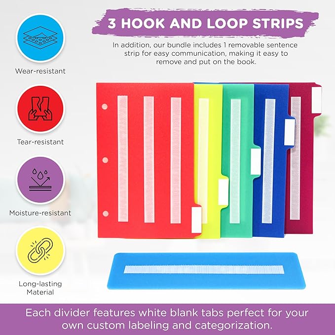 Smile4autism Small 7x9” Tools Perfect to Keep Your Loose Visual Picture Cards - Image 4