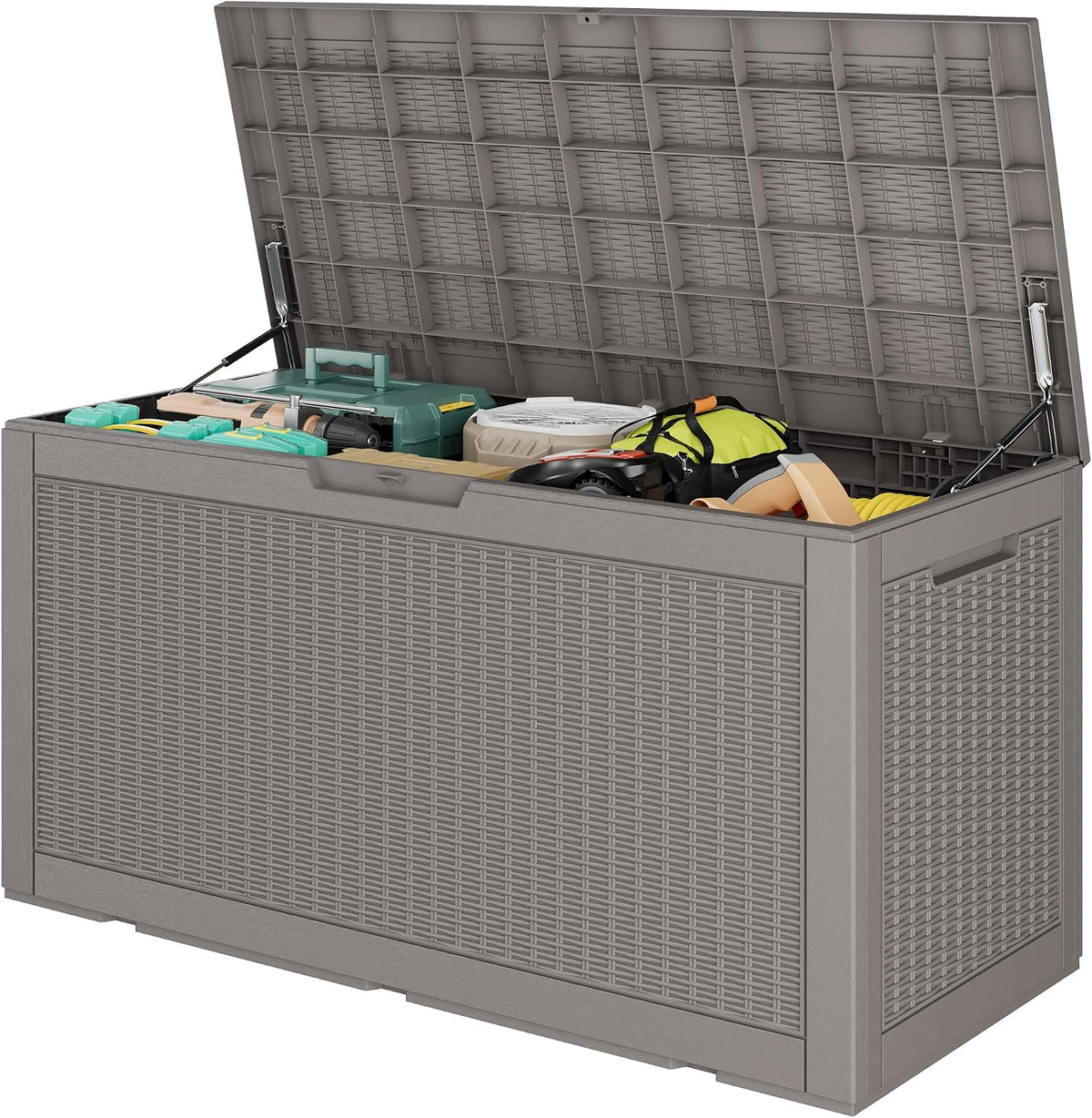 outdoor storage waterproof deck box for patio (100, main product view