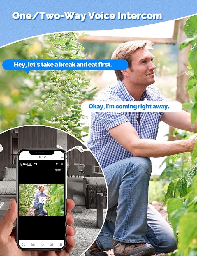 MOES 4G LTE Cellular Solar Security Camera, Lifetime Free Unlimited Data 2K - Image 7