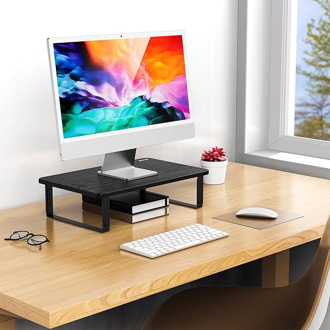 BESIGN MS01 Monitor Stand Riser, Height Adjustable Laptop Stand, Computer - Image 3