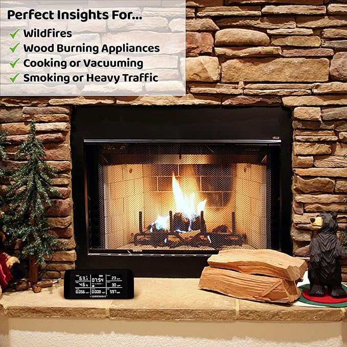 AirKnight Premium Indoor Air Quality Monitor Indoor & Air Quality Sensor. VOC - Image 6