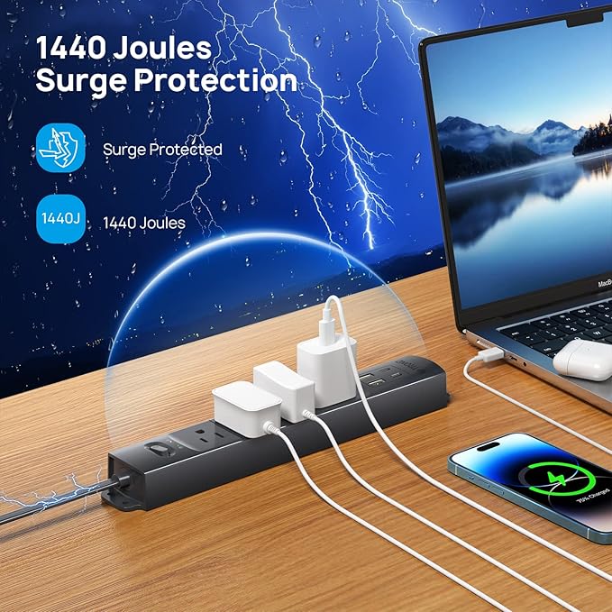 TROND 15ft Long Extension Cord - Image 5