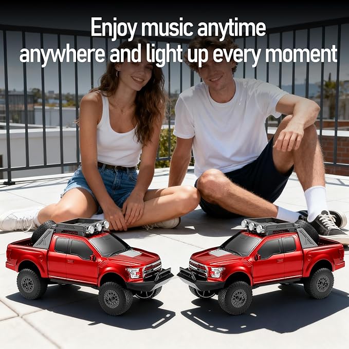 WS-589 Rugged Pickup Truck Bluetooth Replica Speaker – Portable Audio - Image 5