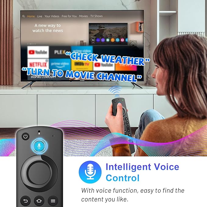 Replacement Voice Remote Control - Image 2