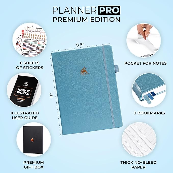 Clever Fox Planner Pro Premium – Luxurious Weekly & Monthly Planner - Image 2