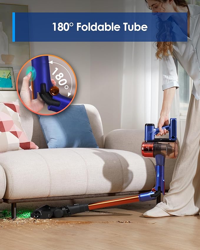 Tineco Pure ONE S70 Cordless Vacuum Cleaner, 200AW Powerful Suction, 3D Sense - Image 7