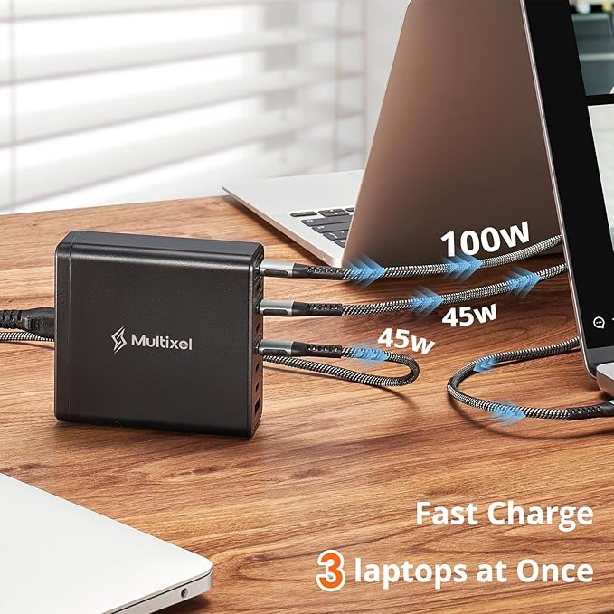 Upgraded 240W 8 Ports GaN Charger, USB Charging Hub, USB-C Charging Hub - Image 4