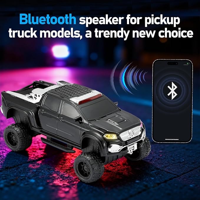WSTER WS-X65 Pickup Truck Replica Bluetooth Speaker – HD Sound, FM Radio - Image 4
