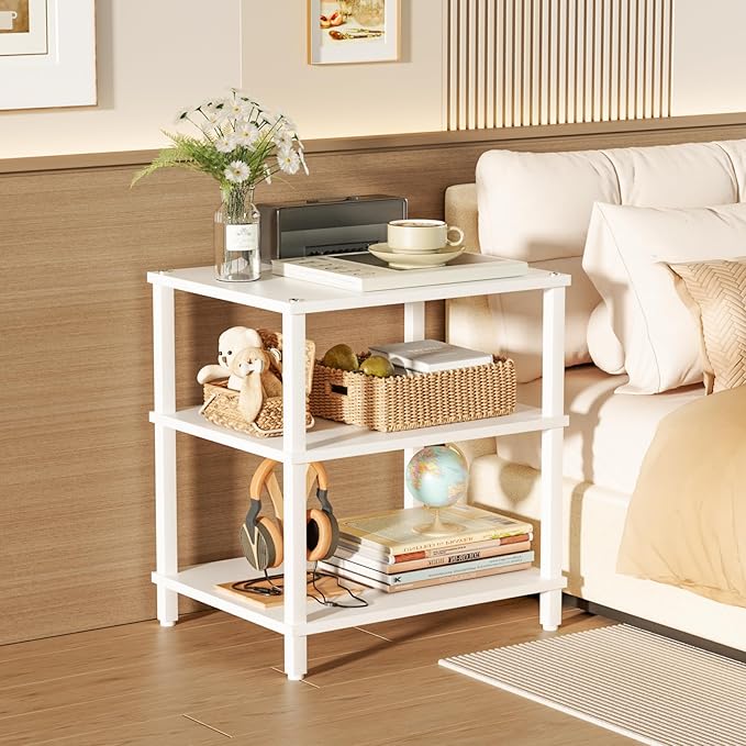 3-Tier AV Media Player Stand, Modern Stereo Cabine, Game Console Shelf - Image 9