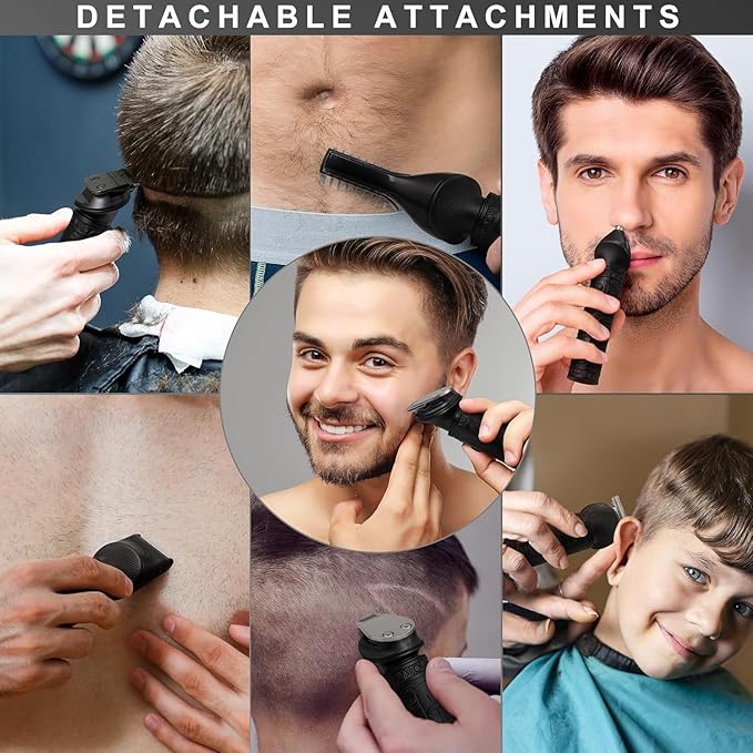 Scttomon Beard Trimmer for Men Professional Mens Beard Grooming Kit T-Blade - Image 8