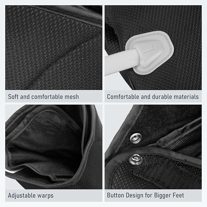 QUINEAR Leg Massager with Heat and Air Compression, Foot and Calf Massager - Image 7
