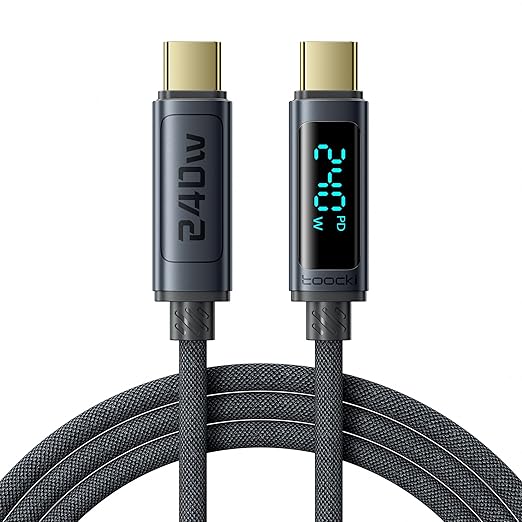 toocki USB C Cable 6.6ft 240W Fast Charging Cord by toocki