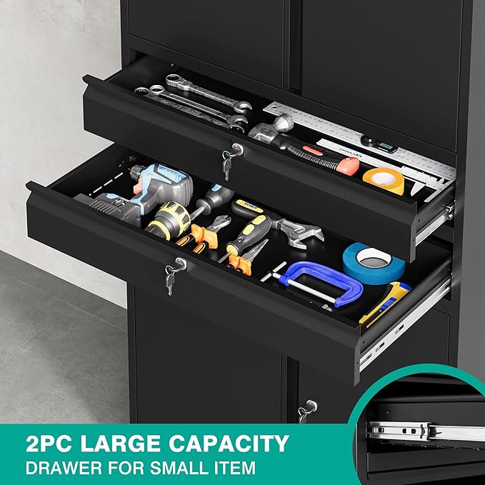 SISESOL Metal Storage Cabinet - Image 6