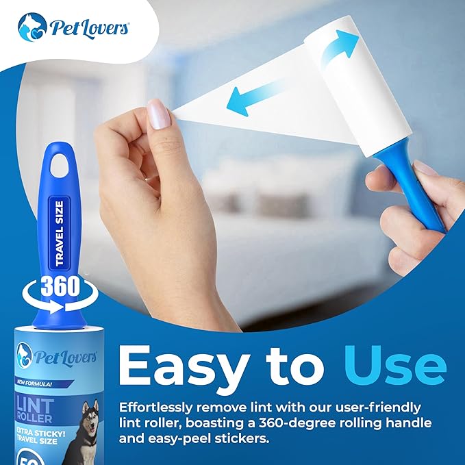 PetLovers Extra Sticky Lint Roller Mega Value Set - Image 3