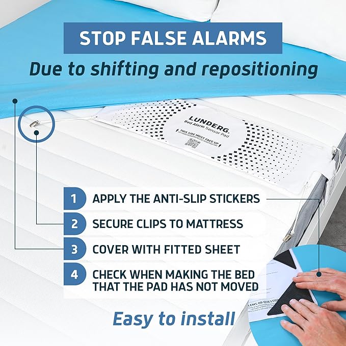 Lunderg Bed Alarm for Elderly Adults - Image 6