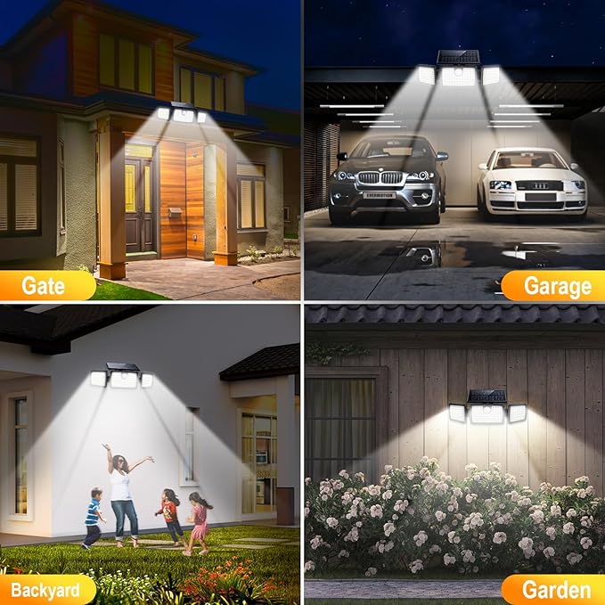 MIHANI Solar Lights Outdoor, Solar Motion Deck Lights Outdoor - Image 7