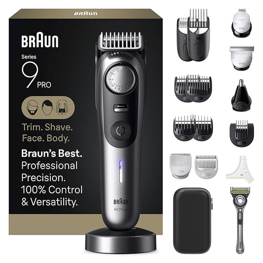Braun Series 9 PRO All-in-One Beard and Body Trimmer by Braun
