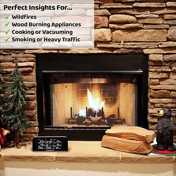 AirKnight Premium Indoor Air Quality Monitor Indoor & Air Quality Sensor. VOC - Image 5