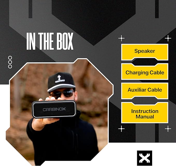 CARBINOX Portable Bluetooth Speaker - Image 5