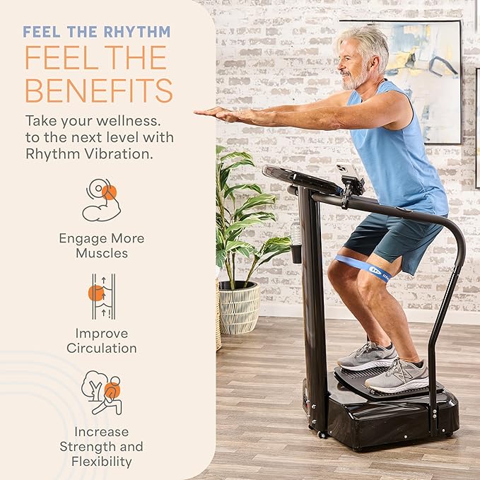 Lifepro Rhythm Vibration Plate Exercise Machine - Image 3