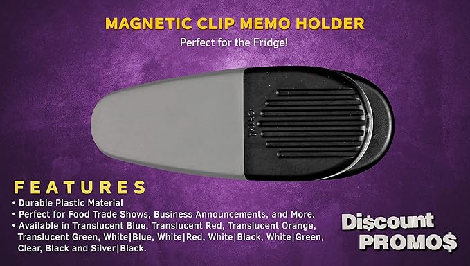 10 Magnetic Memo Holders Set - Image 2