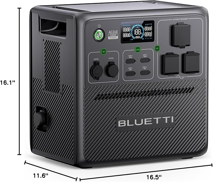 BLUETTI Pioneer 150 Portable Power Station, 1536Wh Expandable to 10136Wh - Image 8