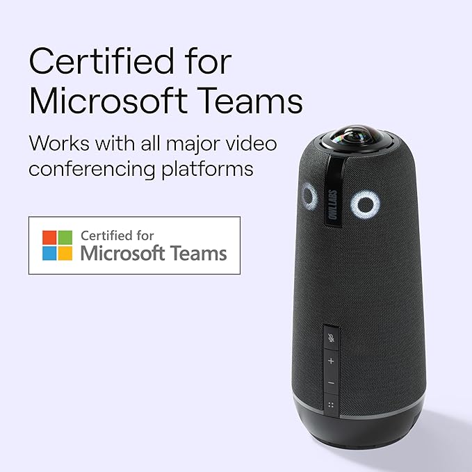 Meeting Owl 4+ 360-Degree, 4K Smart Video Conference Camera, Microphone - Image 9