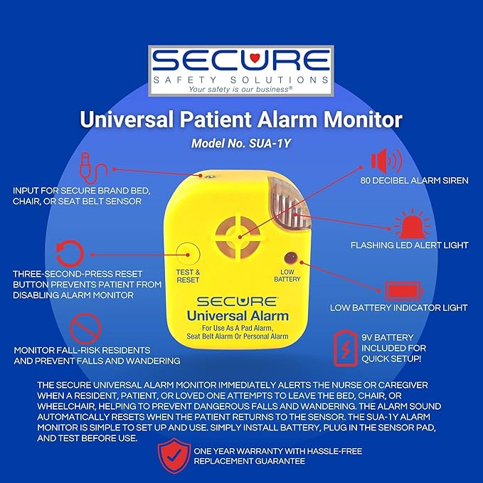 Secure Bed Alarm for Elderly Adults - Image 3