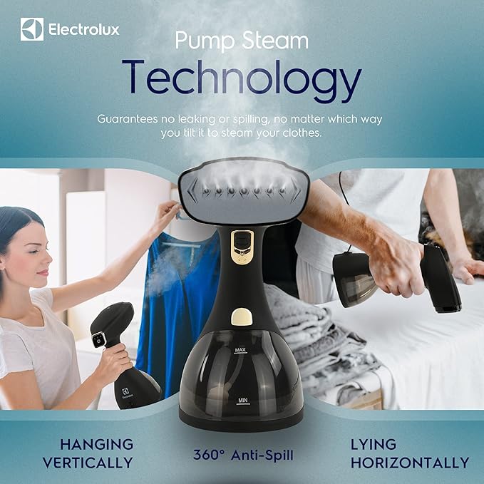 Electrolux Steamer for Clothes, 1500 Watt Portable Handheld Fabric and Garment - Image 3