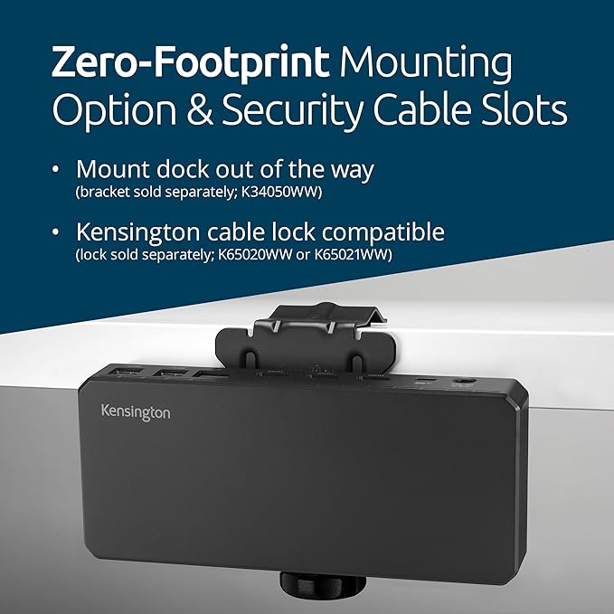 Kensington SD4760P 11-in-1 USB-C Docking Station Triple Monitor DisplayLink - Image 6