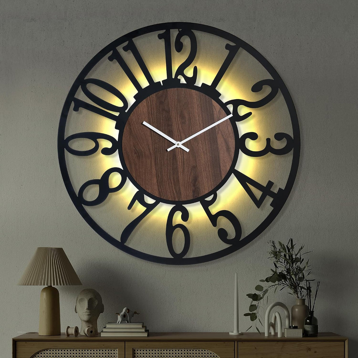 Casaformia 32'' Large Silent Wall Clock
