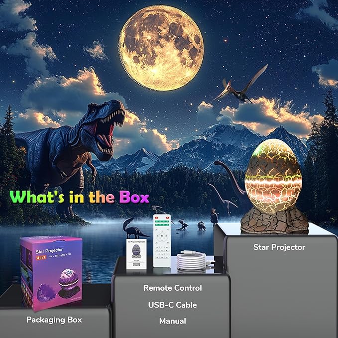 Star Projector Night Light, Galaxy Projector - Image 7