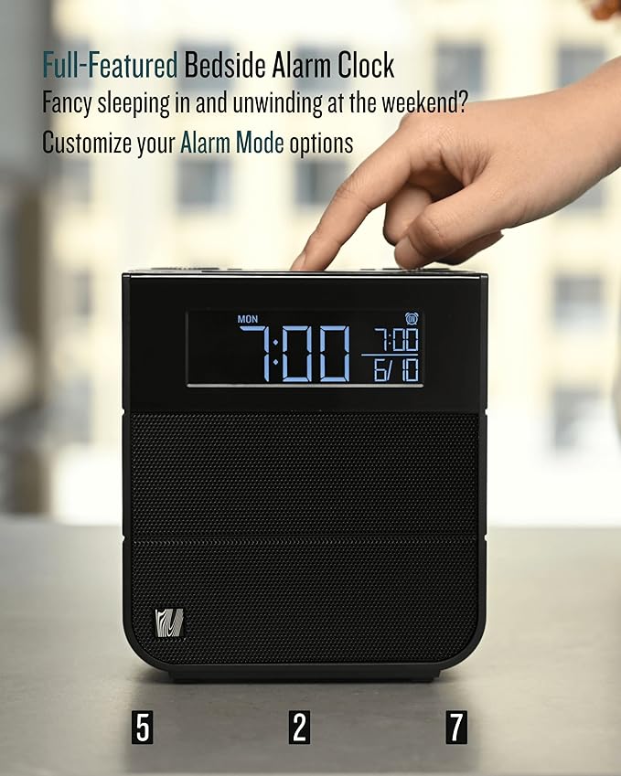 Soundfreaq Sound Rise II, SFQ-16: Bedside Alarm Clock Radio & Bluetooth Speaker - Image 3