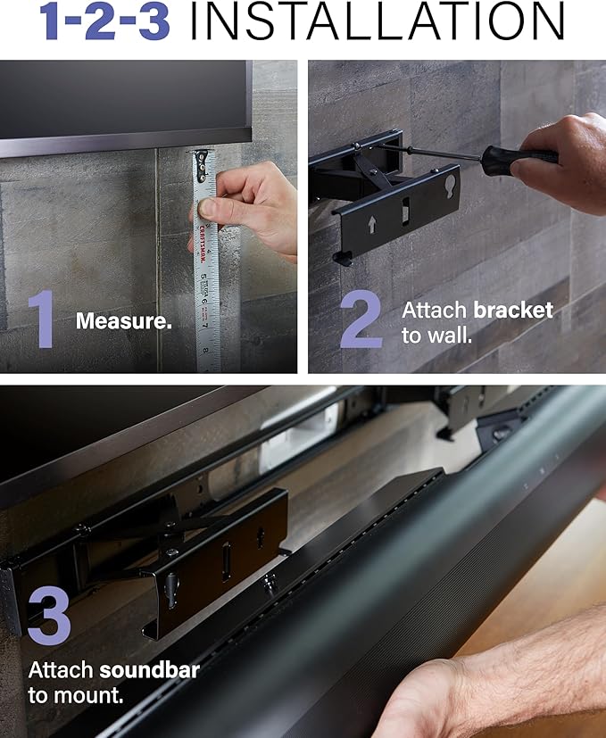 SANUS Extendable Soundbar Wall Mount - Image 8