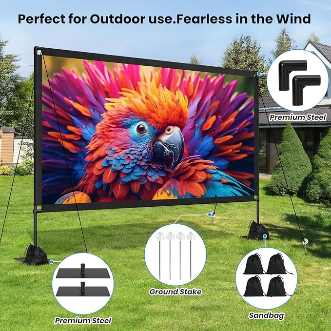 120inch Outdoor Projector Screen - Image 5