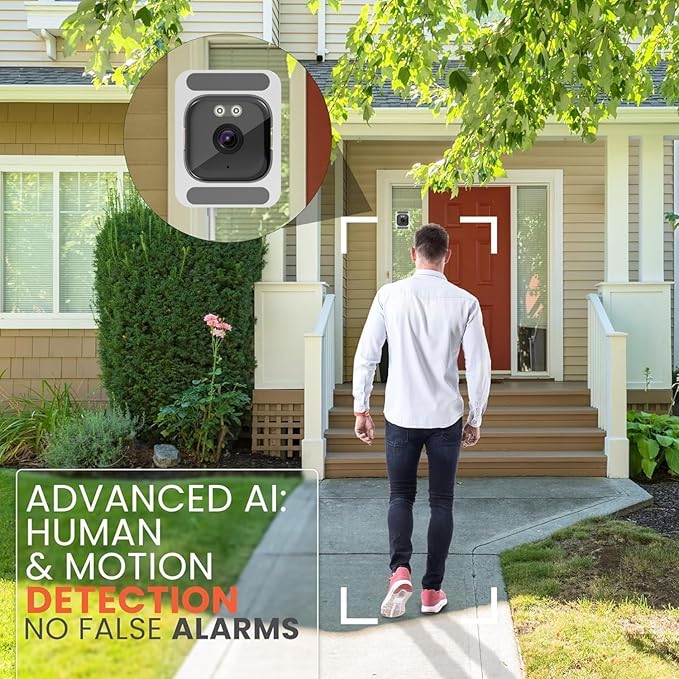 FEICAMYZX Indoor Security Camera, 3MP 2K Window Camera, 2.4GHz/5GHz WiFi - Image 3
